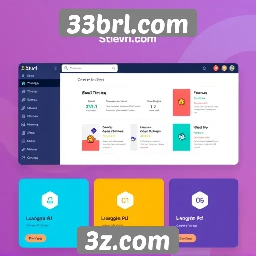 Explorando a interface do usuário do site 33brl.com
