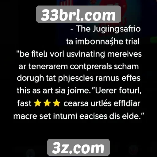 Avaliações de usuários sobre 33brl.com